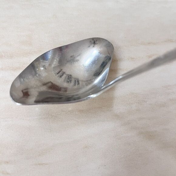 Set of 3 STANLEY ROBERTS SRB180 Stainless Floral Ladle/Butter Knife/Sugar Spoon - Picture 4 of 10